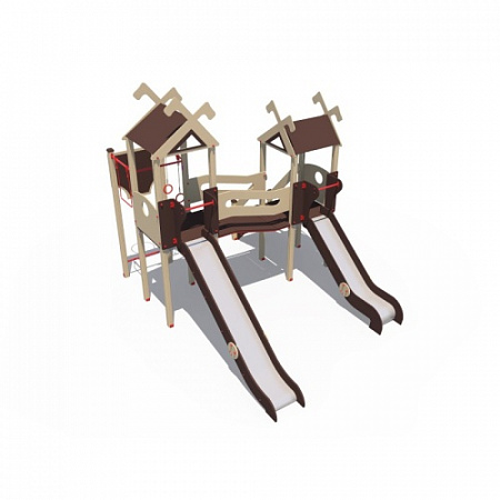 ДИО 06020 Игровой комплекс серии Лесная долина Н-1200, Н-1500