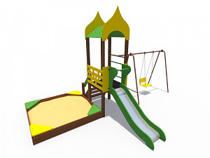 ДИО 08040 Игровой комплекс серии Поляна Н-900