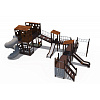 ДИО 10014.1 Игровой комплекс серии Миндаль (винтовой скат Н-2000 мм)