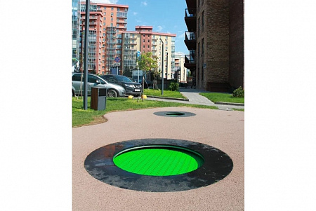 Встраиваемый батут Круг 210