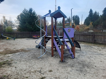 ДИО 10217 Игровой комплекс (металлический скат 1200)