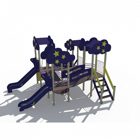 ДИО 04105 Детский игровой комплекс Галактика Н-900 и Н-1200