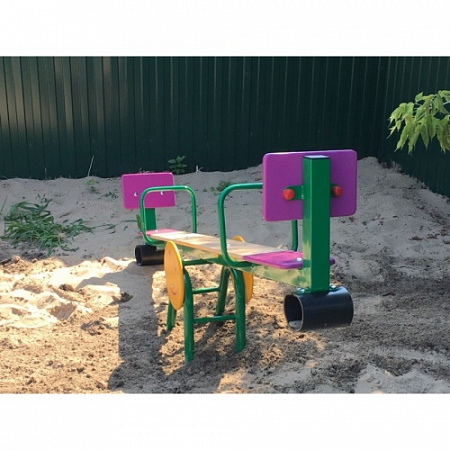 ИО 04071 Балансир фиолетовый Смайлик