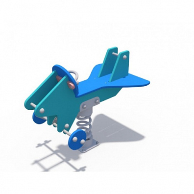 ИО 05410 Качалка на пружине (в виде самолета)