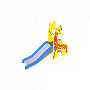 ИО 07100 Горка Жираф Н-750 (металлический скат)