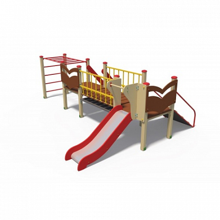 ДИО 04019 Детский игровой комплекс серии Городские кварталы Н-750