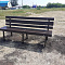 ДХО 06280 Скамья Парк со спинкой