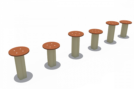 ДИФ 01350 Игровой модуль Пеньки