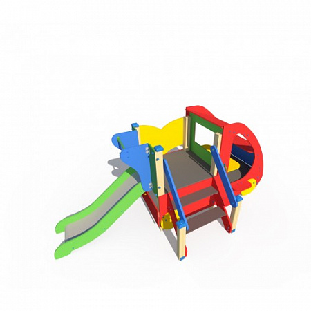 ДИФ 01281 Машинка с горкой Н-750