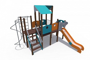 ДИО 13080.2 Детский игровой комплекс Викинг Н-1200