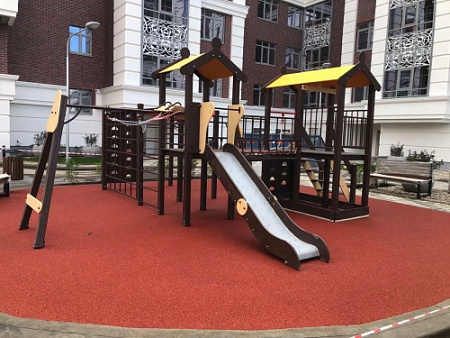 ДИО 04090 Детский игровой комплекс серии Браун Игропарк