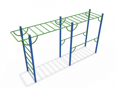 СОВ 04502 Кроссфит (рукоход с брусьями)