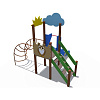 ДИО 04118 Игровой комплекс "Совёнок" с металлическим скатом Н-1200