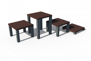 ДИФ 01316 Игровая форма (ступеньки)