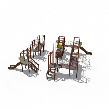 ДИО 09050 Игровой комплекс серии Геометрия с песочницей, Н-1200