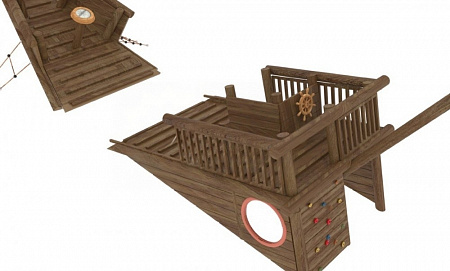Игровой комплекс ARTWOOD «Корабль Виктория» с мачтами Артикул: 27148