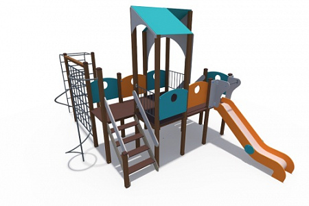 ДИО 13080.3 Детский игровой комплекс Викинг Н-1200