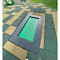 Встраиваемый батут Прямоугольник