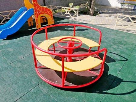 ИО 06100 Карусель с рулем Сафари