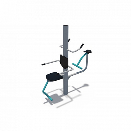 ТОС 05650 Уличный тренажер Твист и разгибание ног