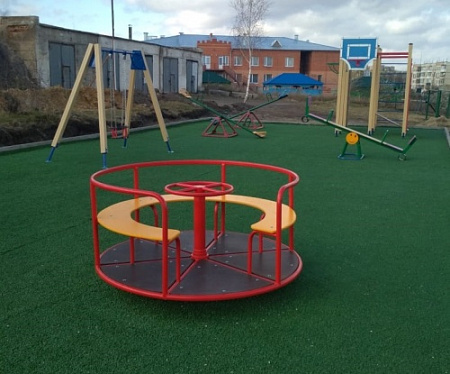 ИО 06100 Карусель с рулем Сафари