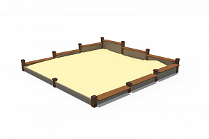 ИО 02445 Песочница (с лавочками)