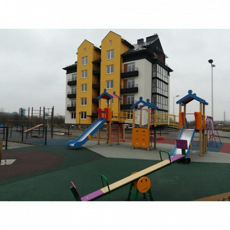 ДИО 03140 Детский игровой комплекс серии Домино Северный Мишка Н-1500 и Н-1200