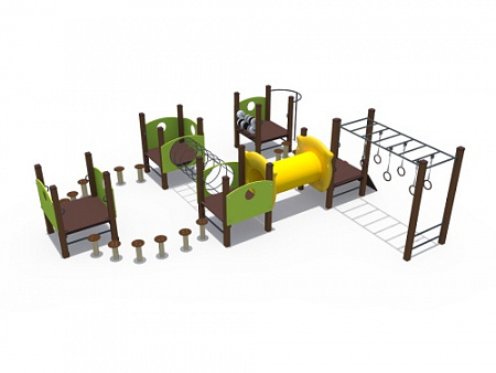 ДСК 04404 Спортивный комплекс (пеньки)