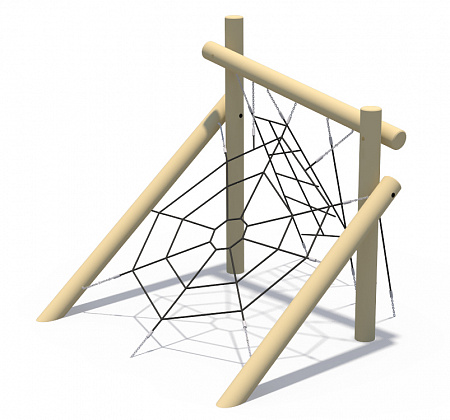 Спортивно-игровой комплекс (в виде канатной стенки-лаза)