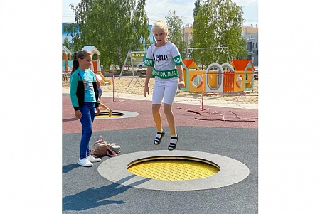 Встраиваемый батут Круг 190